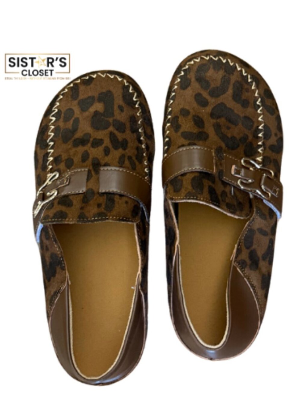 Leopard Print Women's Loafers